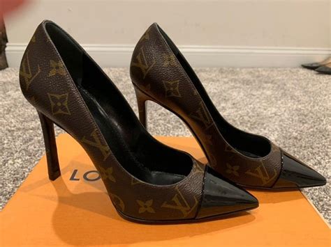 louis vuitton shoes heel|Louis Vuitton vintage shoes heels.